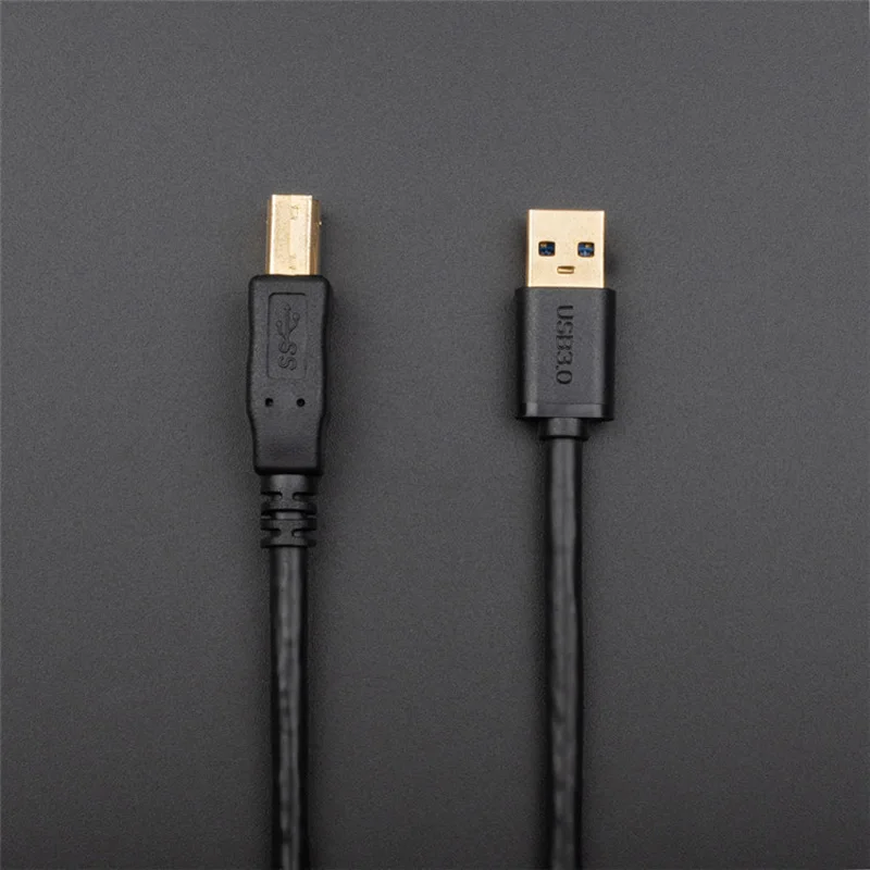 10 шт. USB кабель для принтера Type B папа 3 0 AM BM Canon Epson HP ZJiang принтер этикеток DAC