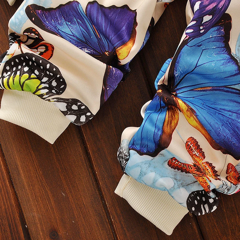 Осенняя одежда HH для маленьких девочек комплект из двух предметов детской одежды