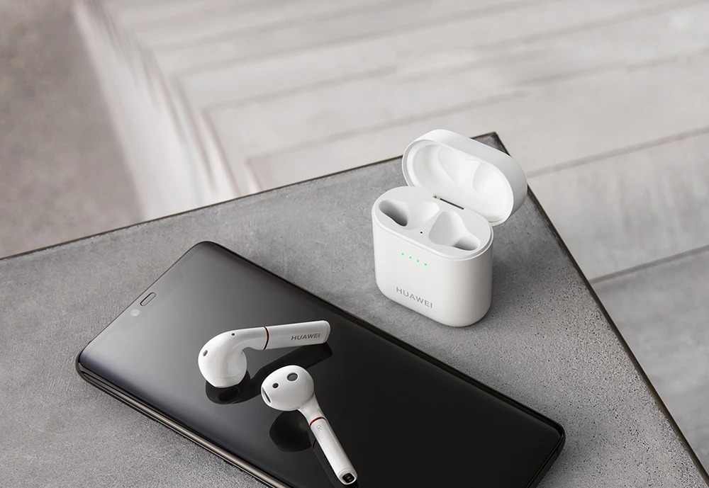 HUAWEI FreeBuds 2 Pro Freebuds 2 наушники type C Bluetooth беспроводная водонепроницаемая гарнитура с двойным управлением