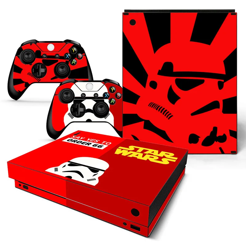 Виниловый чехол ARRKEO Star Wars наклейка Xboxone X Защитная Наклейка для Xbox One консоли и 2