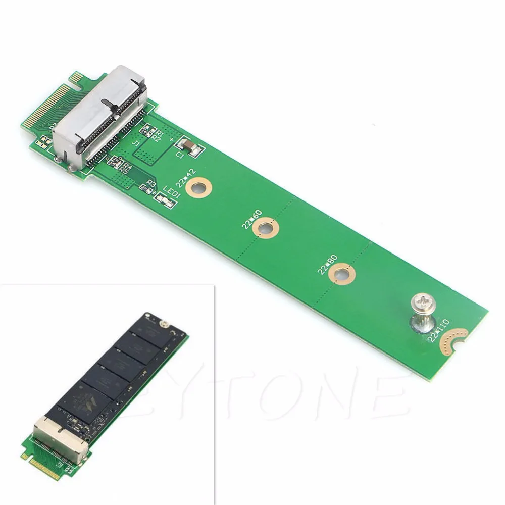 1 шт. адаптер NGFF M.2 X4 на 2013 2014 2015 для Apple MacBook Air A1465 A1466 SSD C26|m.2 x4|ngff m.2ssd card |