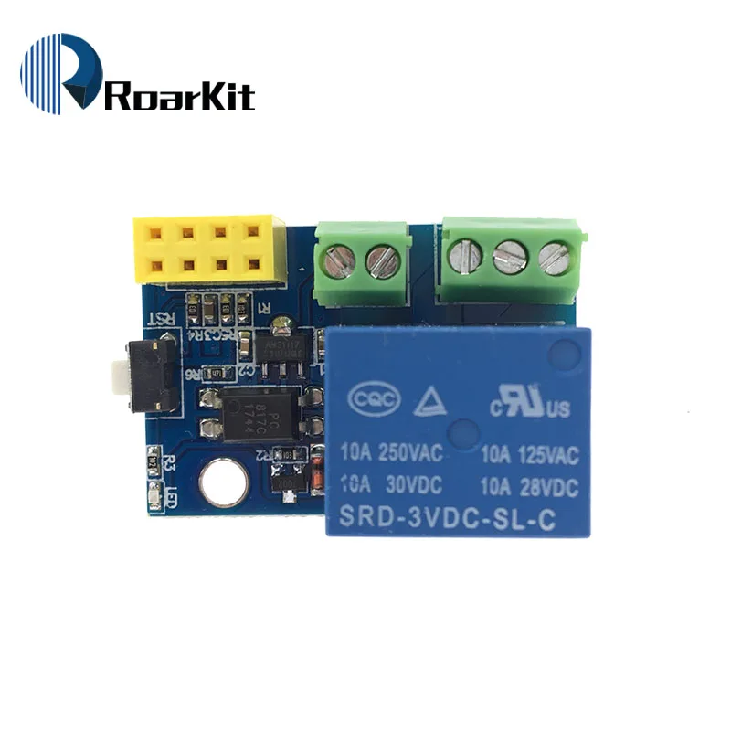 ESP8266 ESP-01S 5 в WiFi релейный модуль датчик температуры DS18B20 DHT11 WS2812 RGB светодиодный переключатель дистанционного управления для Arduino DIY KIT