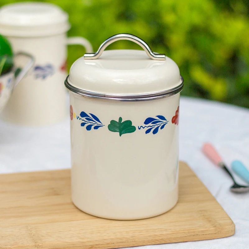 Металлическая бутылка для хранения кофе сахара чая кружевная Минималистичная