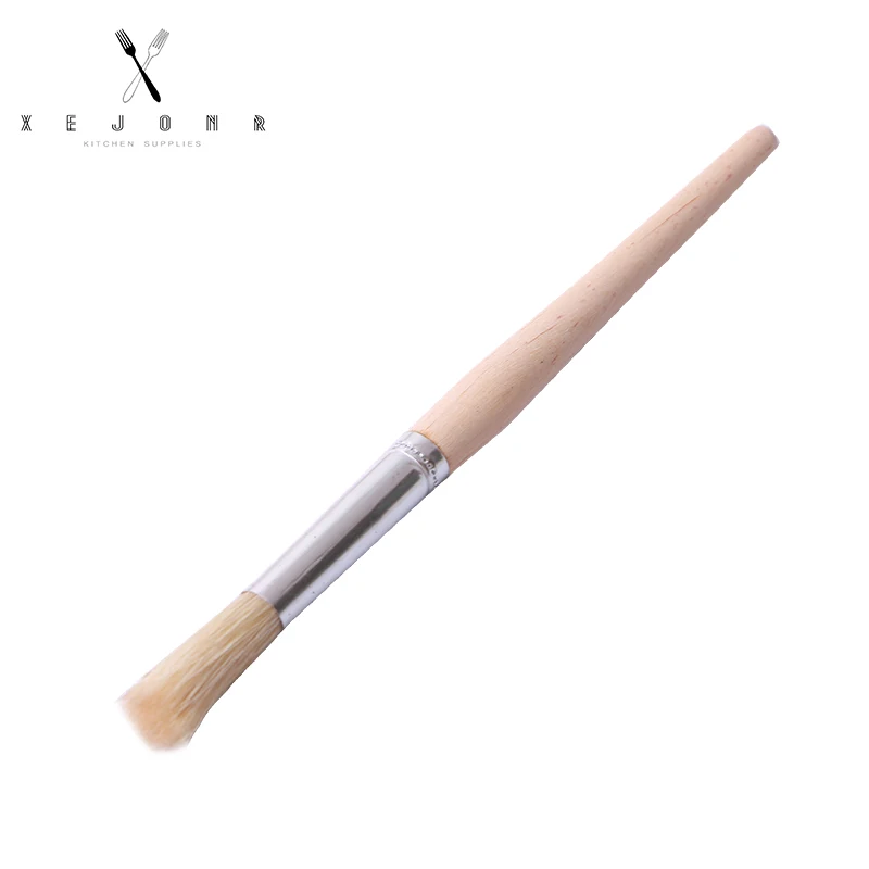 XEJONR 2018 Coffee Grinder Brushes 19CM Espresso Machine Cleaning Bristle Handle Wooden Brush Coffeeware 1PC | Дом и сад