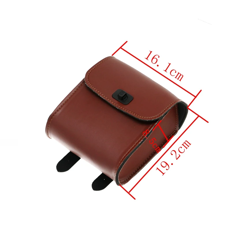 Универсальная мини сумка LMoDri на руль мотоцикла сиденье Боковая Сумка из