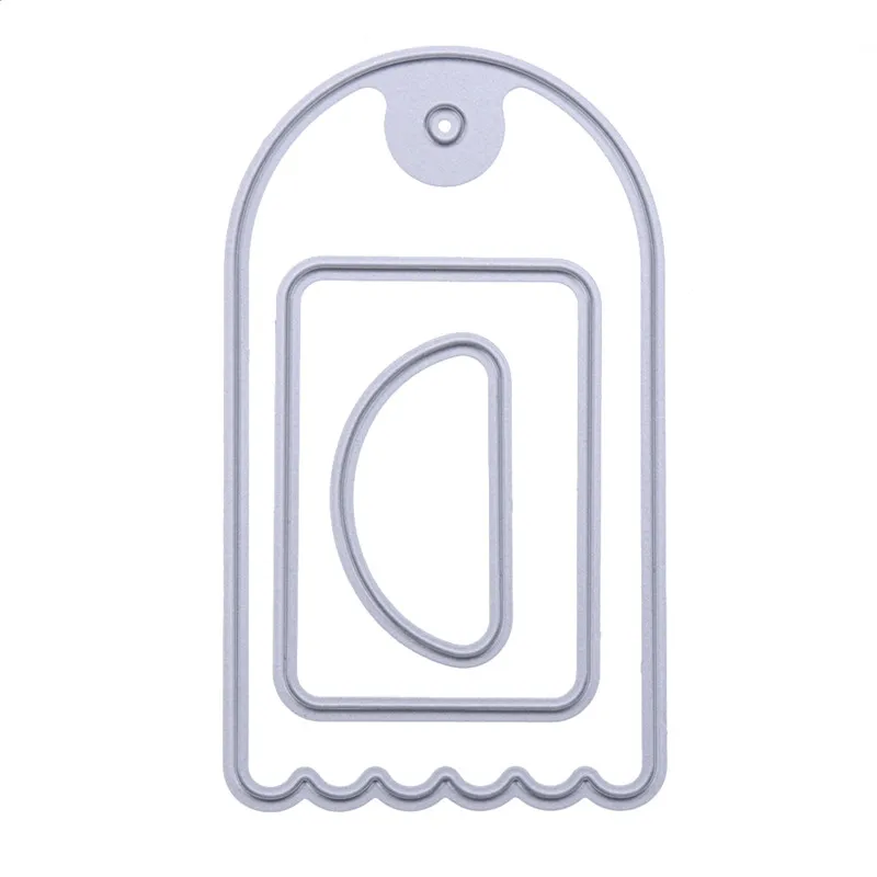 Easywish Craft резки металла умирает с пресс-формы сердце посыпать венок Записки бумаги