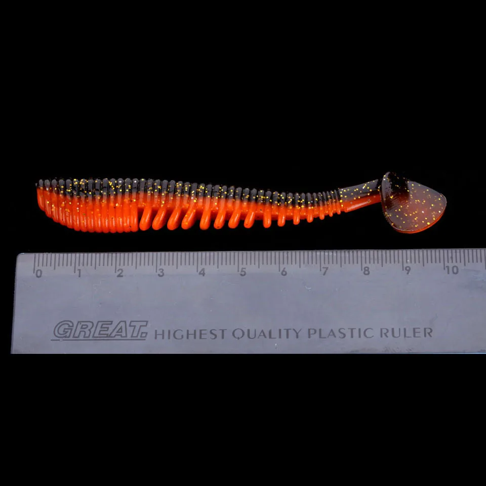 WALK FISH 6 шт./лот приманки Awaruna для рыбной ловли 100 мм 5 г искусственные воблеры шэд