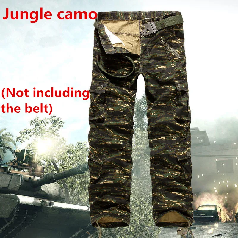 Мужские походные Мешковатые Свободные Комбинезоны прямые длинные брюки со