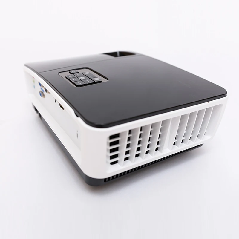 WZATCO коротковолновый проектор дневного света HDMI домашний кинотеатр 1080p full HD 3D DLP проектор для церковного зала отеля