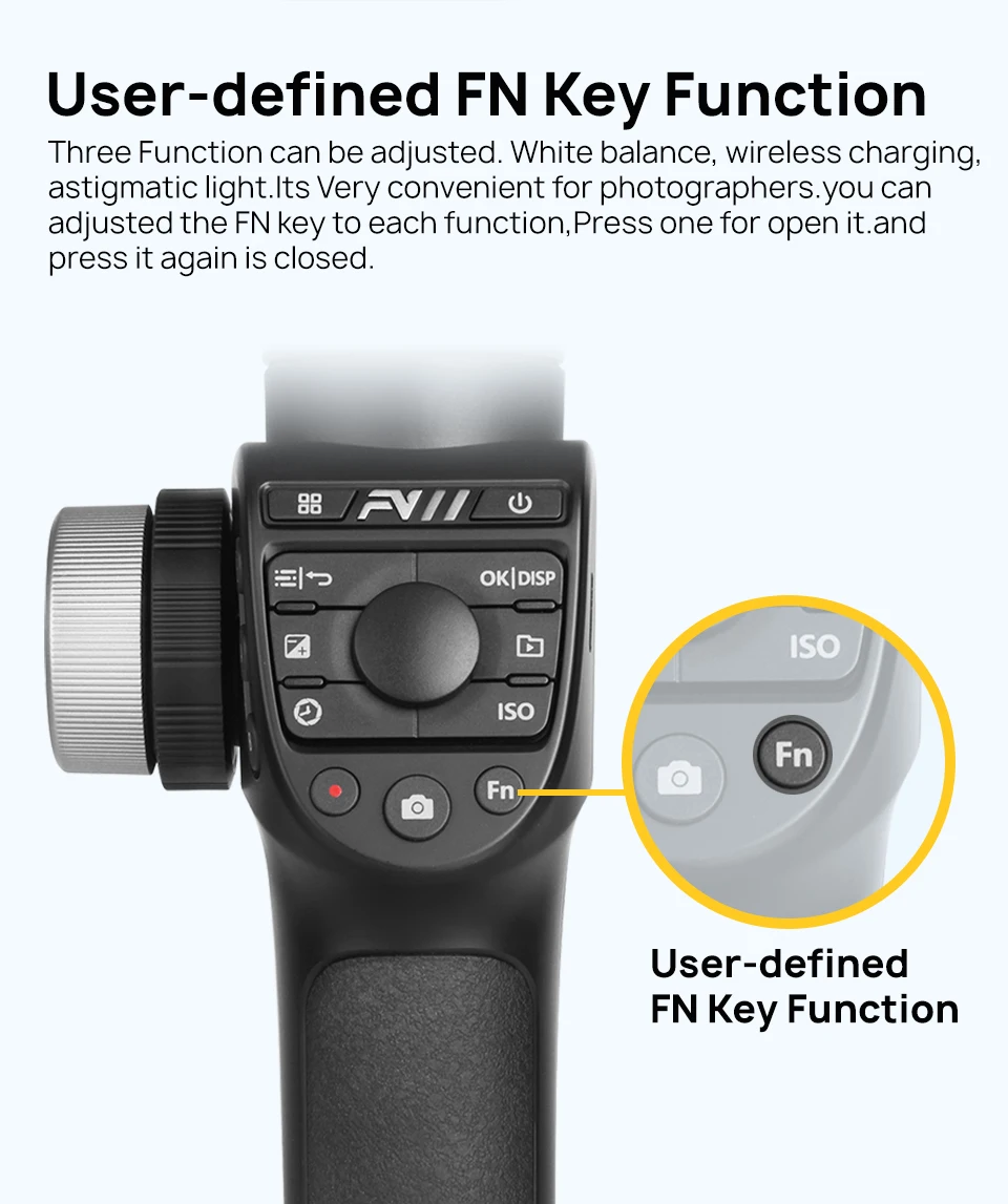 Freevision Vilta-m Pro 3-осевой Карманный карданный стабилизатор для смартфона для iPhone samsung GoPro 7 6 PK Vilta m гладкий 4 Осмо 2