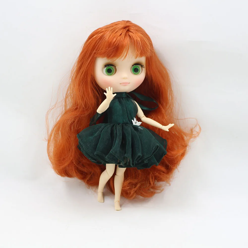 No.210BL1207 Обнаженная шарнирная кукла middie blyth 20 см с высоким прозрачным лицом