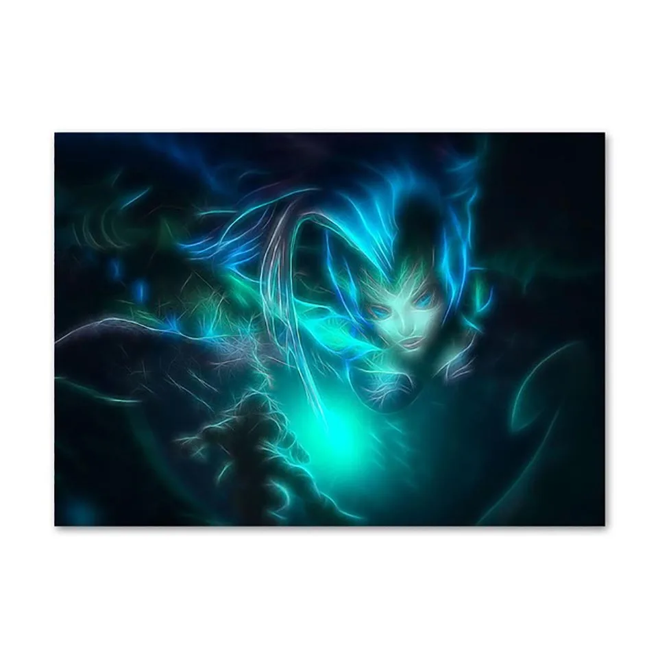 Diy 5D алмазная мозаичный декор, набор League Of Legends, картина, вышивка крестиком, полная квадратная дрель, Подарочная Наклейка на стену - Цвет: Diamond ZZXR1040-05