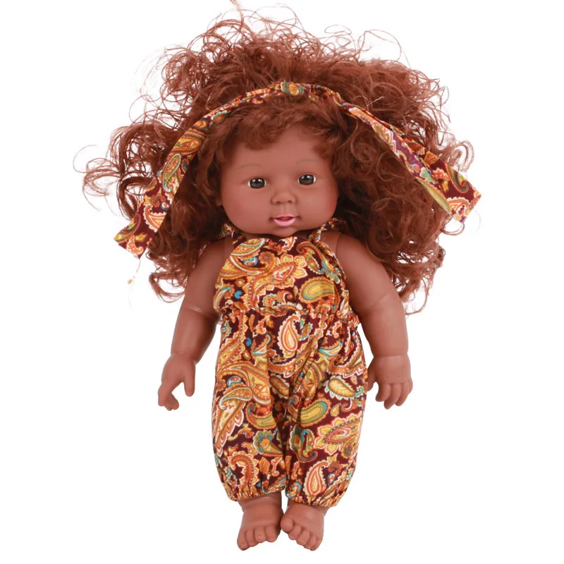 Детские игрушки куклы гуманоиды для ног новорожденных силиконовые с черными