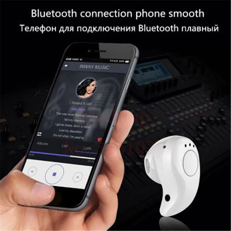 S530 Bluetooth беспроводные портативные мини наушники в ухо стерео музыкальные