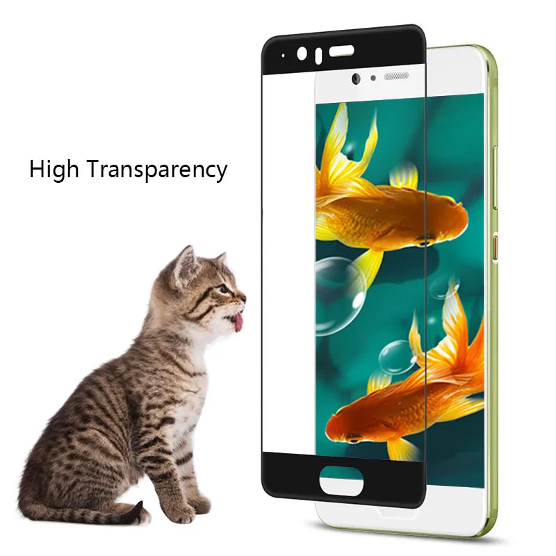 Полное покрытие закаленное стекло для Huawei Mate 10 P10 Lite Plus P9 2017 Y5 ii Y6 Y7 Prime чехол с