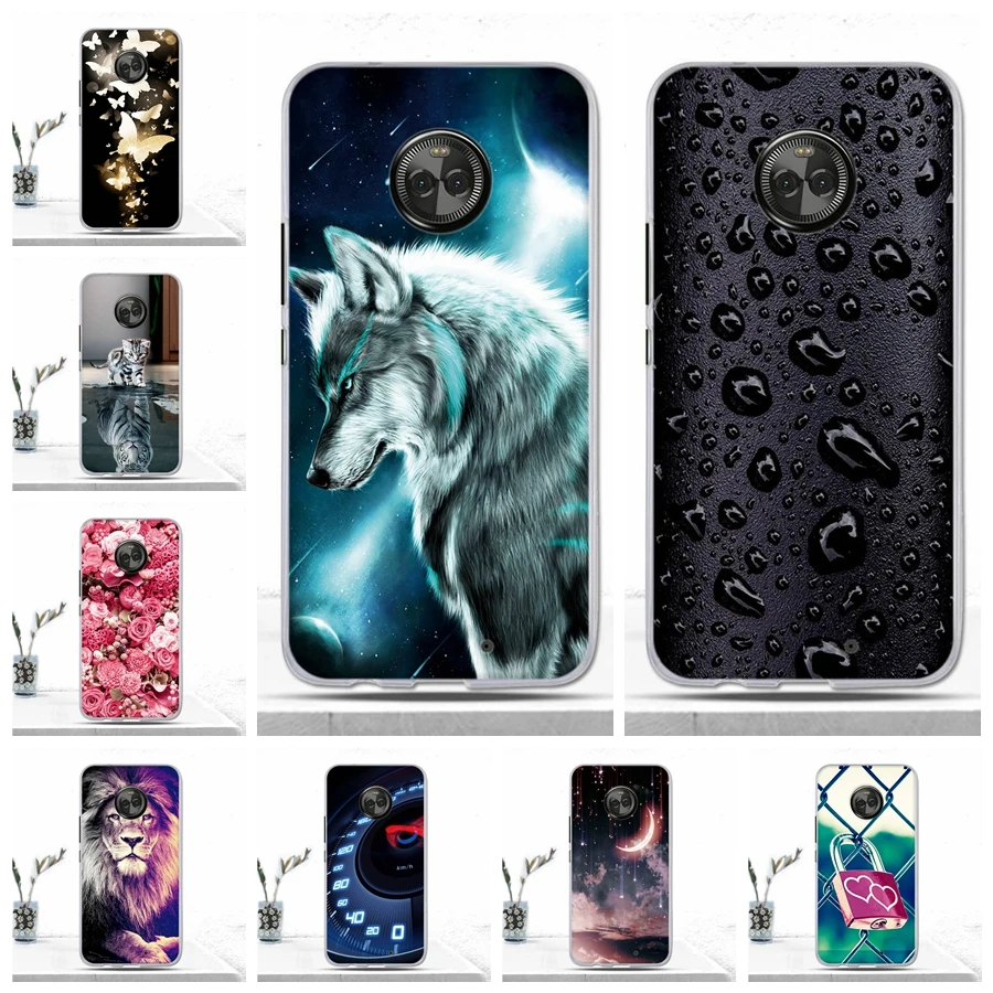 Чехол для Motorola Moto X4 XT1900 X 2017 (4th gen) Мягкий силиконовый чехол на телефон с