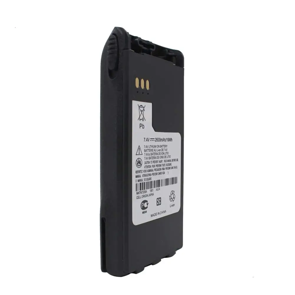 NNTN7335 NNTN9858C 2600 мАч литий ионный аккумулятор для Motorola Radio MT1500 PR1500 XTS1500 XTS2500 NTN9815 NTN9816