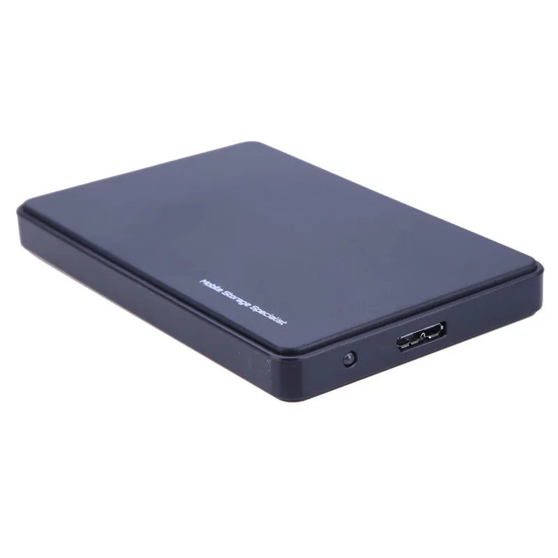 2 ТБ HDD чехол USB 3,0 на SATA HDD Box Корпус для внешнего жесткого диска черный чехол без винтов Универсальный жесткий диск x для ПК и Mac OS