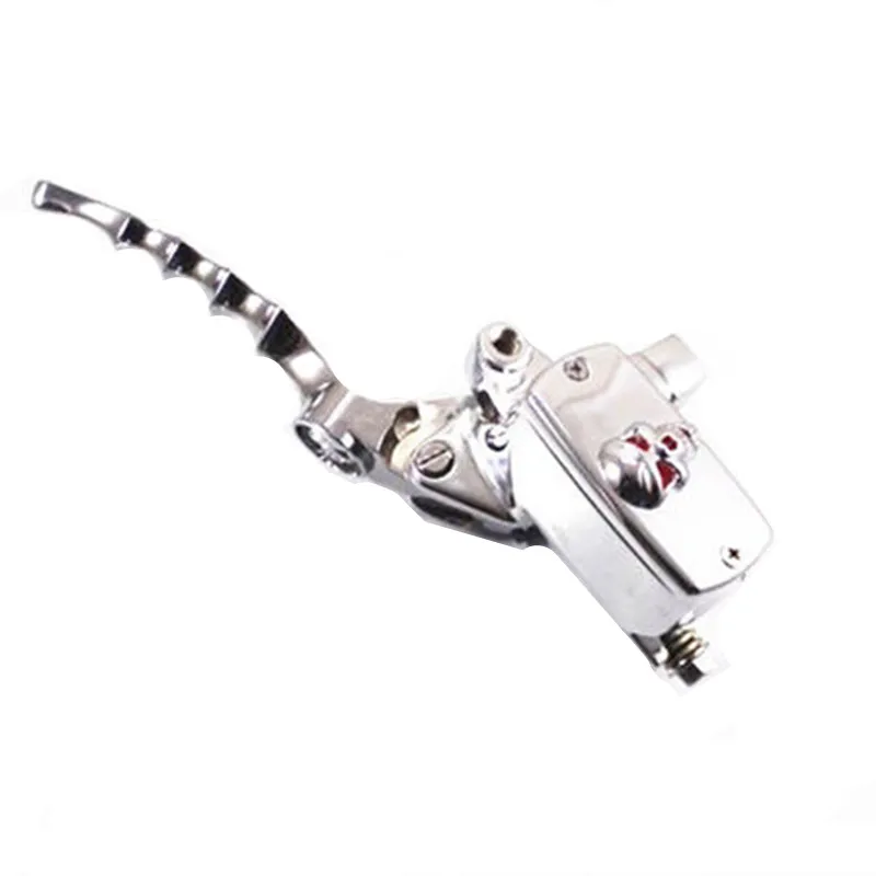 Универсальный хромированный руль с черепом 1 дюйм 25 мм гидравлический штатив