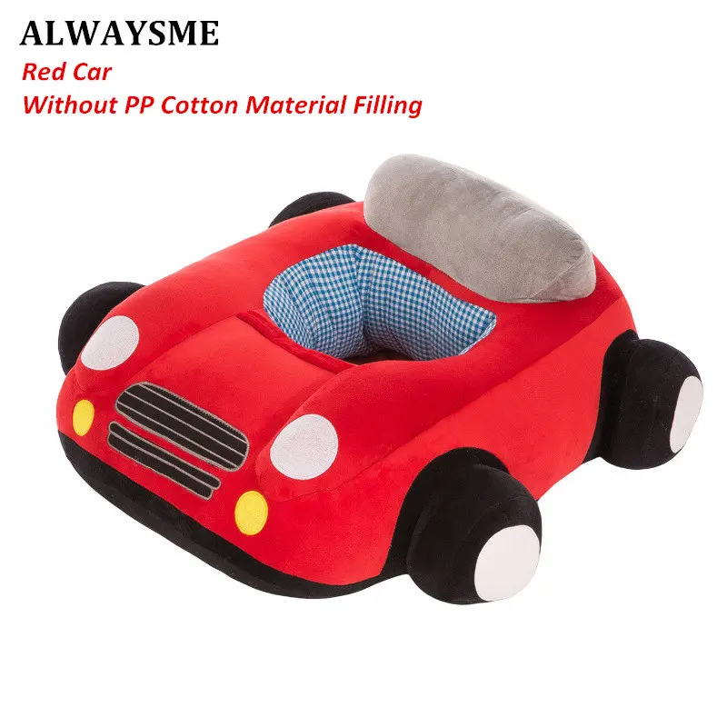 ALWAYSME детские кресла, диван, детское кресло с мультяшным животным, детские игрушки, автомобильный диван, без хлопкового наполнителя, сделай сам, шитье, без молнии