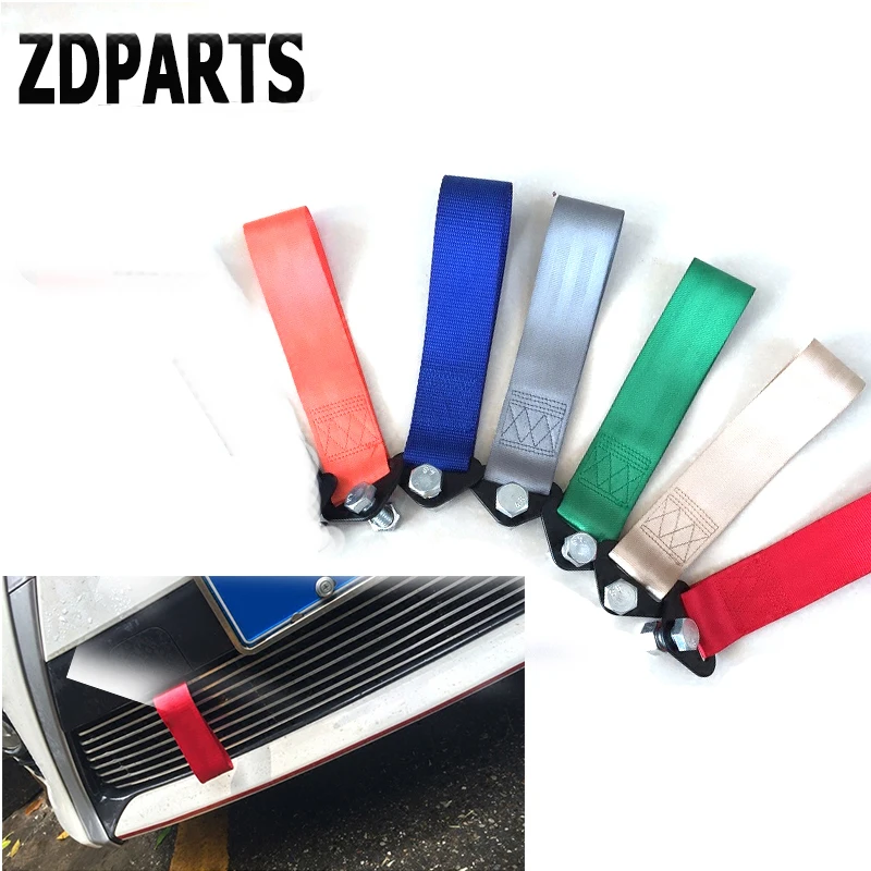 ZDPARTS 7 видов цветов автомобильный прицеп с поясом в виде веревки на крюк ремень