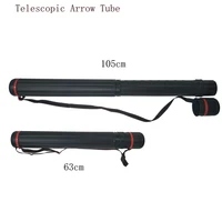 63 105cm archery arrow tube telescopic holder arrow quiver bag adjustable arrow quiver