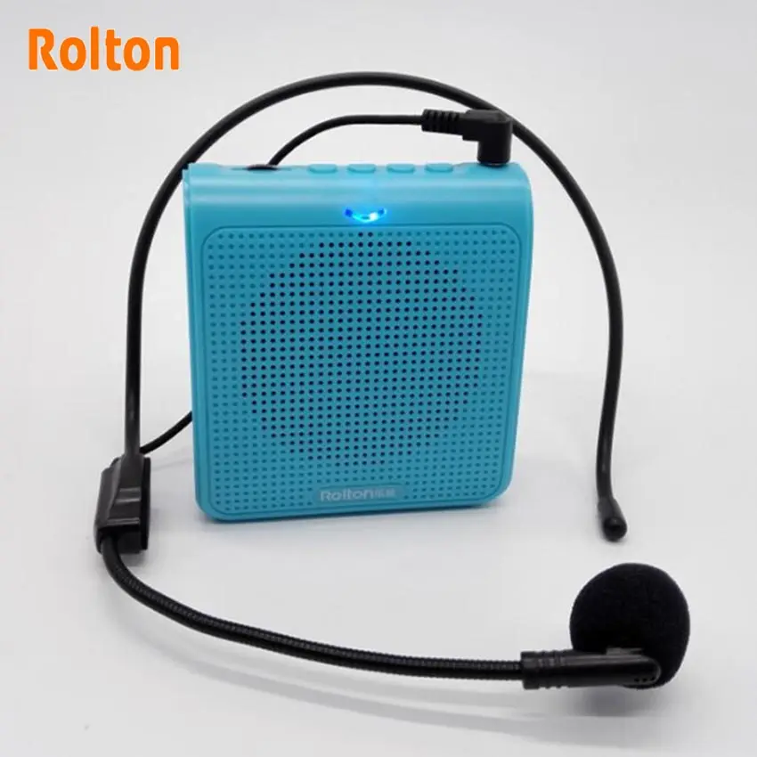 Портативный громкоговоритель Rolton K100 миниатюрный голосовой усилитель микрофон с