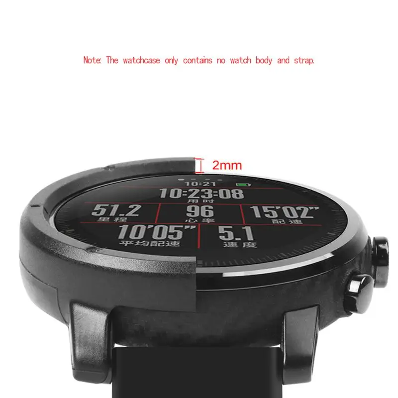 7 цветов корпус защитный чехол для Huami Amazfit Stratos 2 Смарт Браслет аксессуары