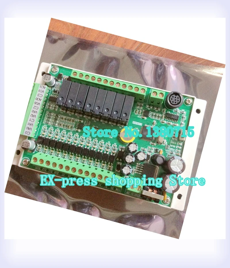 Новый FX1S 20MR 4AD2DA модуль Плата часы Modbus 24VDC аналоговый вход выход реле для PLC|output|output