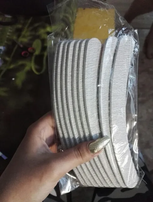 180/180 пилка для ногтей Zebra изогнутая Алмазная серая профессиональная пилки