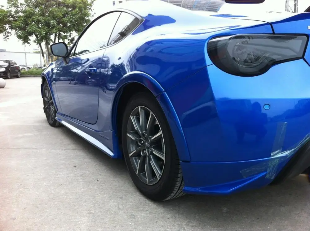 PP Racing Part For Subaru BRZ ZL Style Front &amp Rear Arch Set Body Kit Tuning Trim | Автомобили и мотоциклы