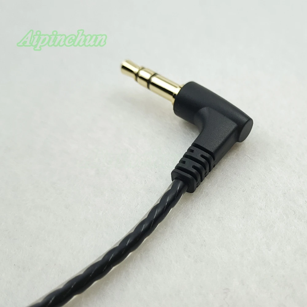 3 полюсный гибкий штекер Aipinchun 5 мм для наушников и аудиокабеля|cable headphone|headphone