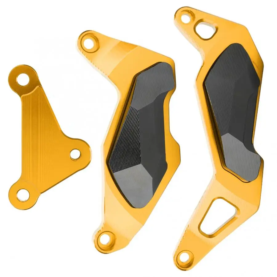 3pcs Engine Guard Sliders Crash Pad Protection Fit for Kawasaki ninja400 17-18 Motorcycle Aluminum alloy | Автомобили и мотоциклы