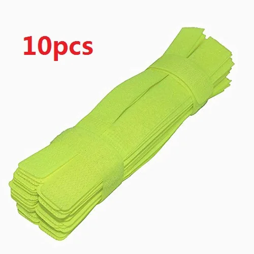 10pcs yellow 50/10 шт. кабельный организатор провода зажим для намотки наушники держатель Мышь шнур протектор Кабель HDMI Управление для iPhone USB кабель - Цвет: 10pcs yellow