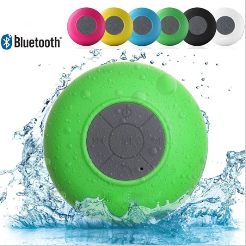 

Fashinable BTS - 06 Mini Bluetooth Water Resistant Shower Speaker with Sucker Support Hands-free Calls For Laptop/Smartphone/MP3