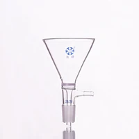 taper sand funnelo d of the opening50mmjoint 2429glass cone funnel funneltriangle sand core filter cartridge