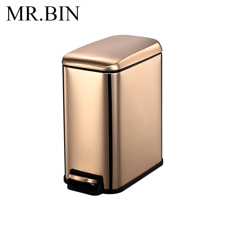 MR. Bin 5L CS Plus мусорная корзина со съемным внутренним ведром из нержавеющей стали