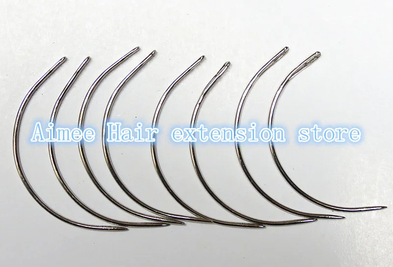 Бесплатная доставка 150 шт. плетеные иглы типа C/изогнутые иглы|weaving needle|c needlecurved needle