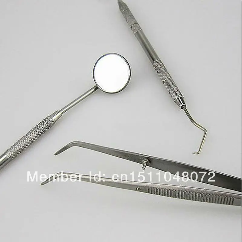 3 шт./1 набор стоматологических инструментов из нержавеющей стали Набор