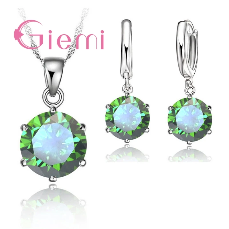 Женское ожерелье из серебра 925 пробы с фианитом|sterling silver necklace|925 sterling necklacesilver necklace