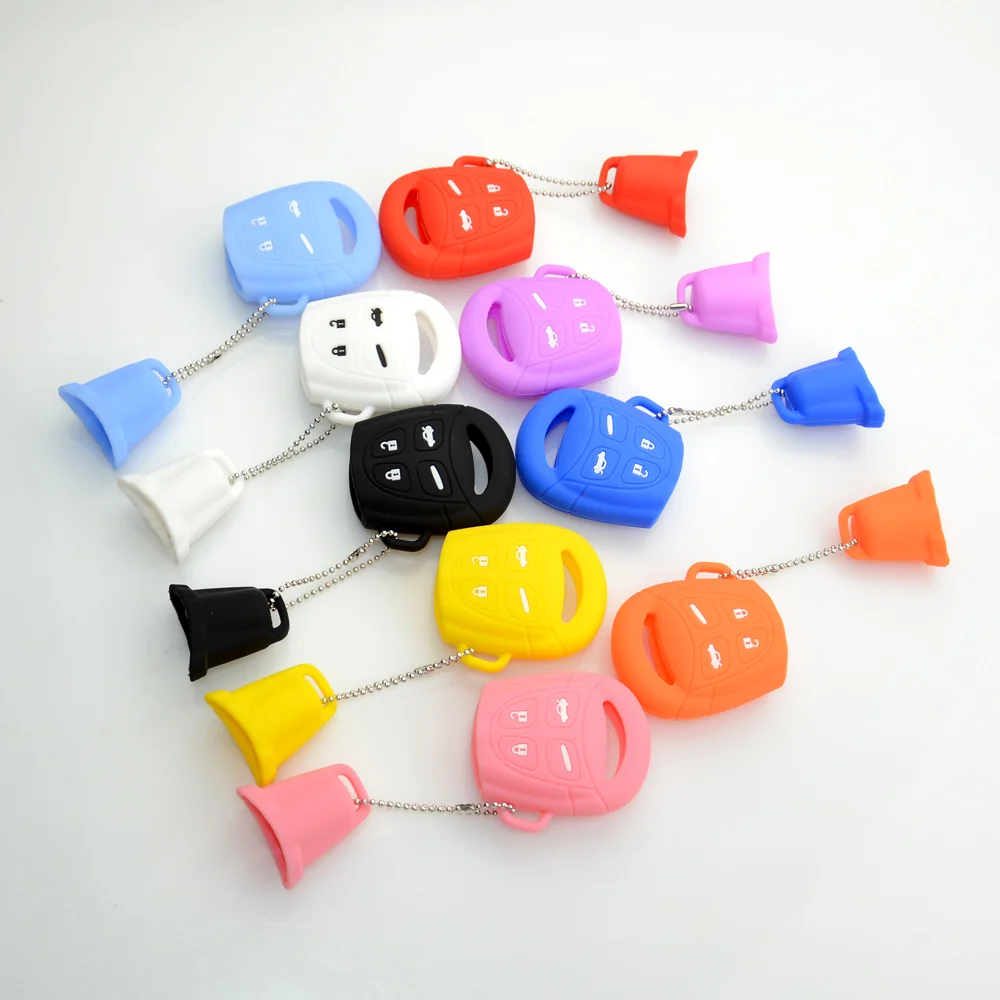 OkeyTech 4 кнопки силиконовый резиновый автомобильный брелок для SAAB 9 3 5 93 95 удаленный