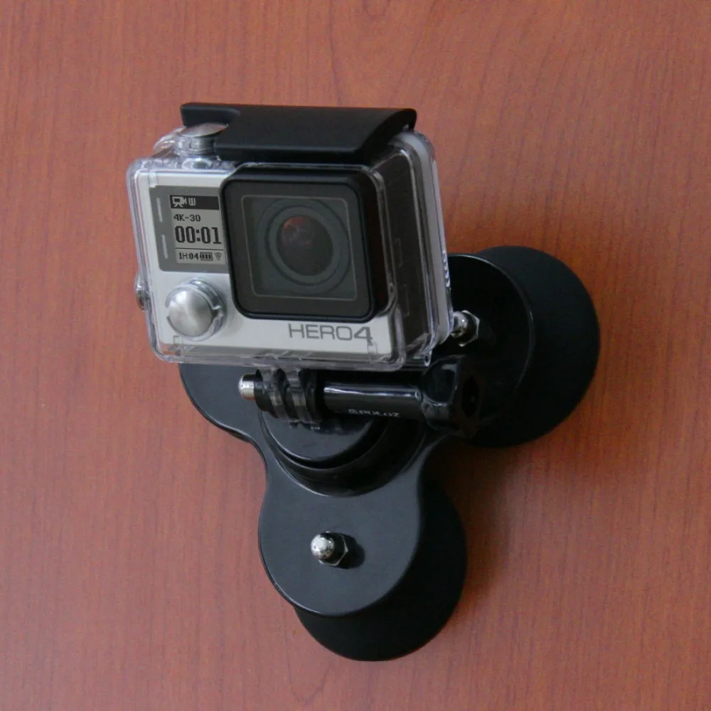 PULUZ для Go Pro Аксессуары треугольная присоска крепление штатива с винтом h GoPro HERO5