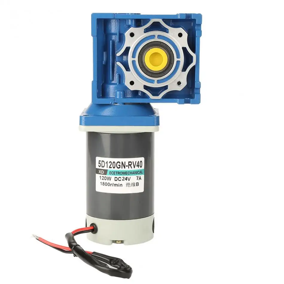 5D120GN-RV40 червячный мотор с регулируемой скоростью DC24V 120 Вт с самоблокирующимся