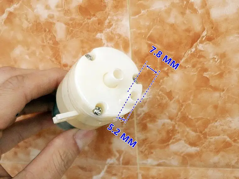 1 шт. DC12V 385 Мотор Мембранный Самовсасывающие вакуум высокий поток DC водяной