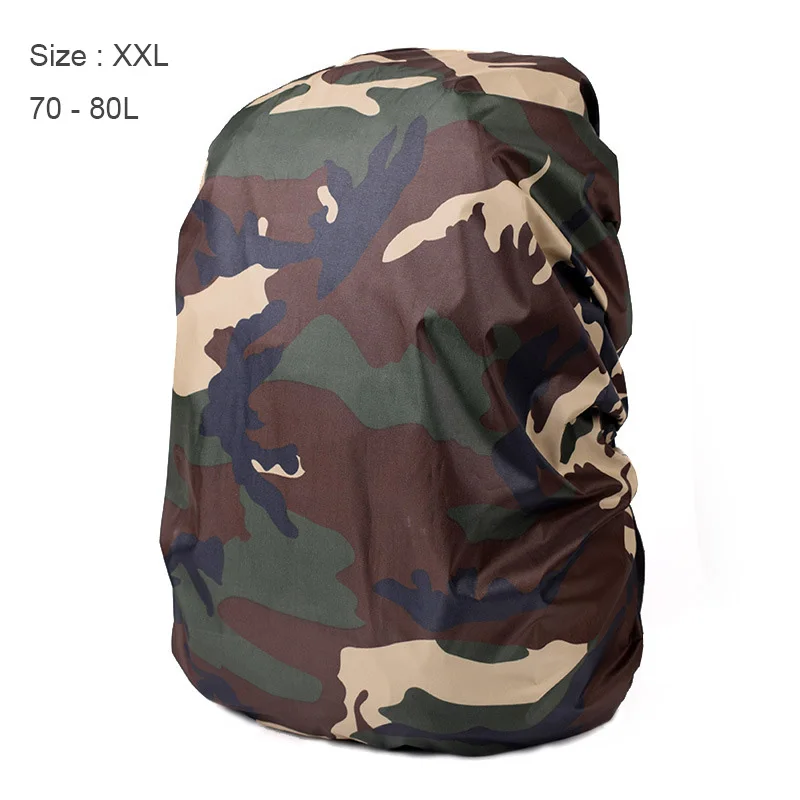 XXL 70-80L Профессиональный 40-80L пылезащитный дождевик Сверхлегкий Водонепроницаемый наплечный чехол сумка для путешествий на открытом воздухе защита от дождя для велосипеда и пешего туризма - Цвет: XXL 70-80L