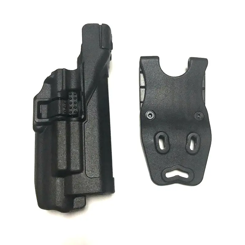 Черный цвет Тактический Airsoft LV3 Глок держатель для кобуры с фонариком для Glock 17 19 22 23 31 32 пистолет кобура принадлежности для пистолета Глок - Цвет: Черный цвет