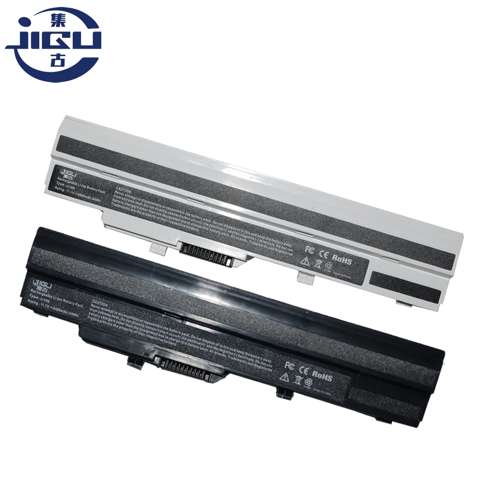 JIGU [Специальная цена] новая черная батарея для ноутбука MSI Wind U100 U90 Series BTY S11 S12 6