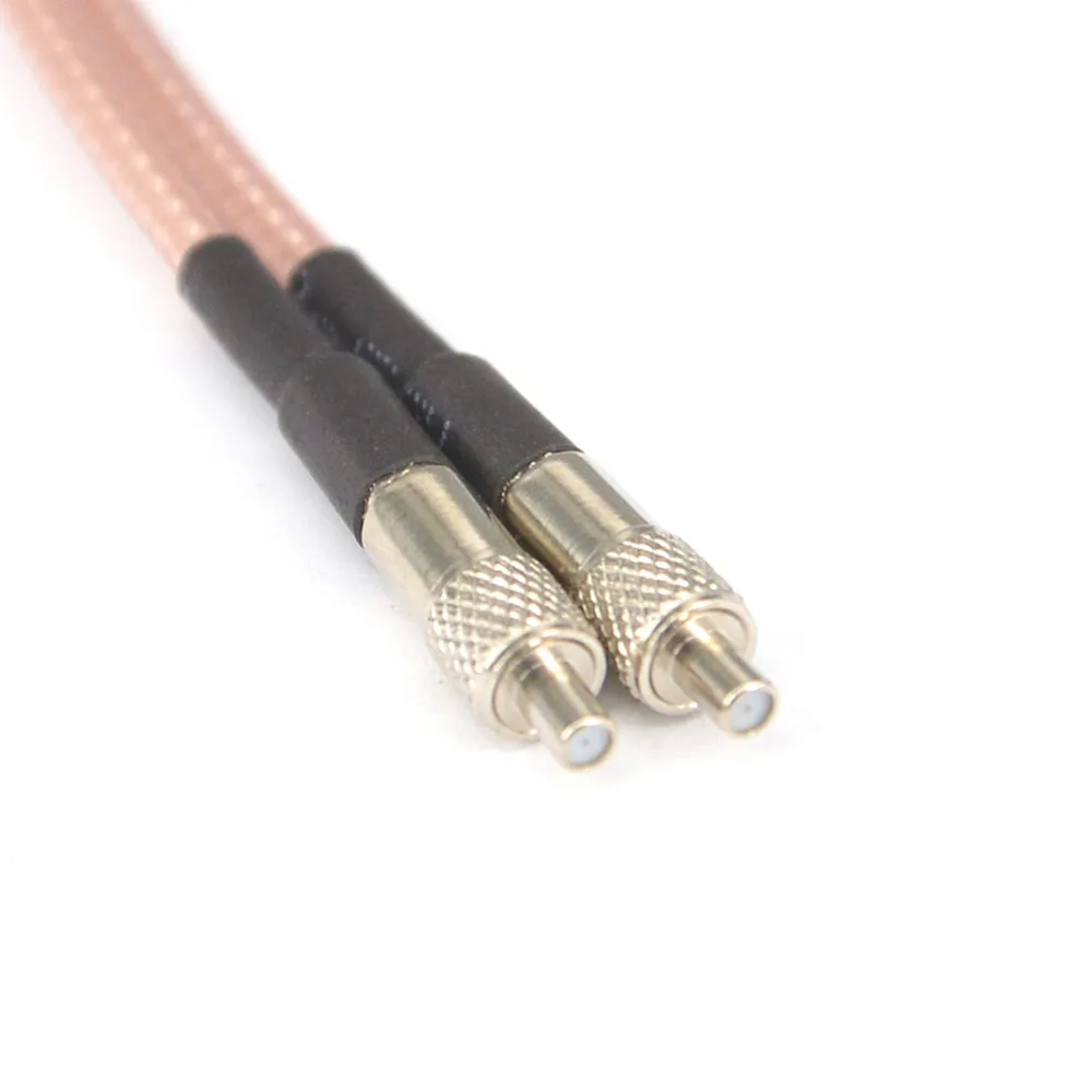 N штекер на Y Тип 2X TS9 Женский Разъем фотокабеля Pigtail RF удлинитель RG316 15 см