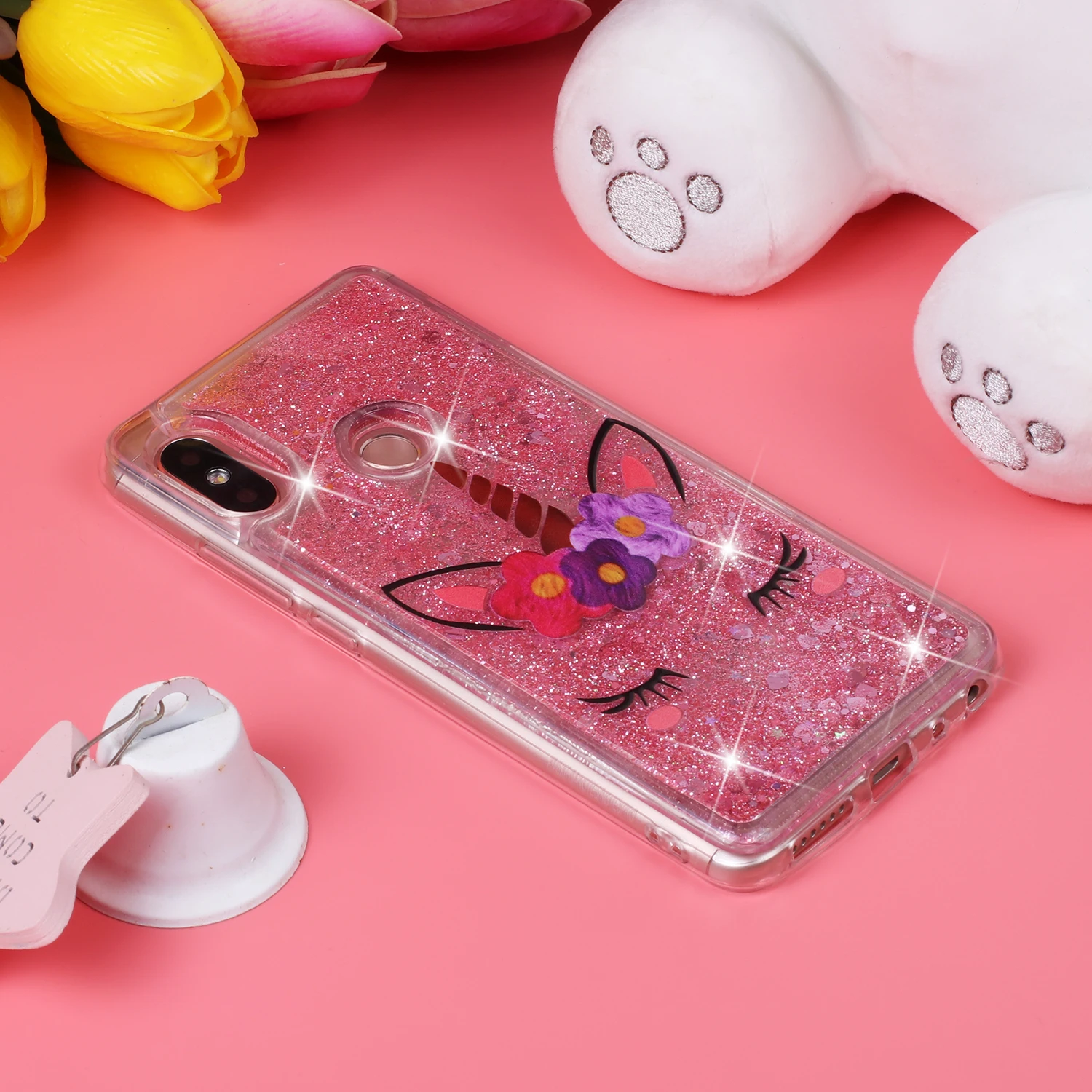 Чехол для Xiaomi Redmi Note 5 с рисунком из мультфильма, блестящий чехол Xaomi Xiomi Red Mi Redmi Note 5 Pro, динамические жидкие зыбучие пески, чехлы Note5 Funda