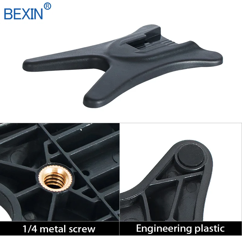 BEXIN универсальная подставка для вспышки, черная, высокое качество, подставка для вспышки, база для обуви, адаптер для Nikon Canon 580EX SB600 SB900 Speedlite